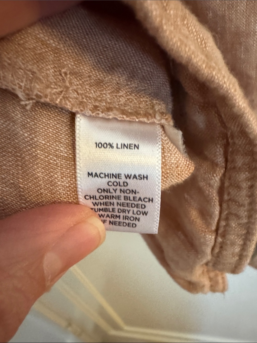 Lou & Grey Blush Pink Linen Moto Jacket - Picture 3 of 8